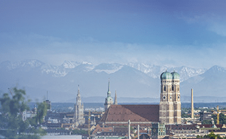 Standort Alexion, Panorama von München