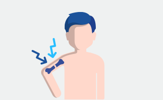 HPP-Patient mit brüchigen Knochen