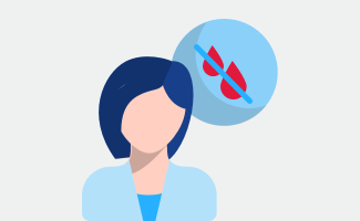 Patientin, die unter Blutarmut leidet