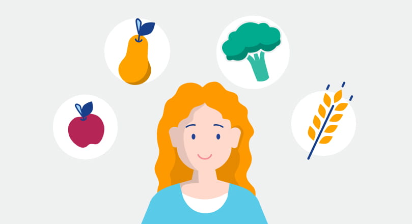 Abwechslungsreiche Ernährung