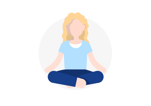 Entspannungstechniken, z.B. Yoga