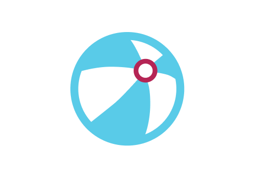 Ball - symbolisch für Zeit für freies Spielen