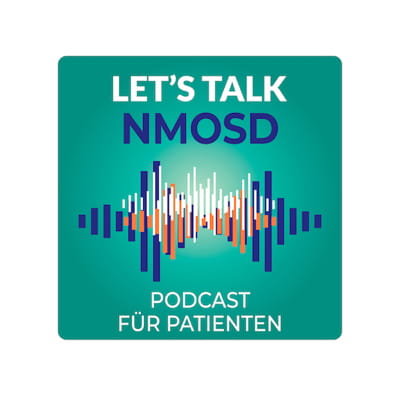 Logo Podcast Let's talk NMOSD