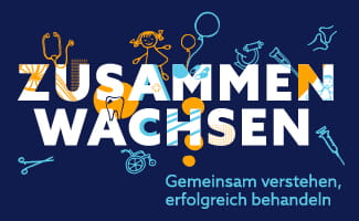 Zusammen wachsen - Logo negativ